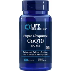 Super Ubichinolo CoQ10 100 mg, 60 capsule