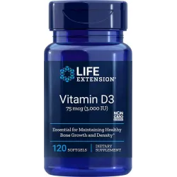 Vitamina D3 3000 UI, 120 capsule