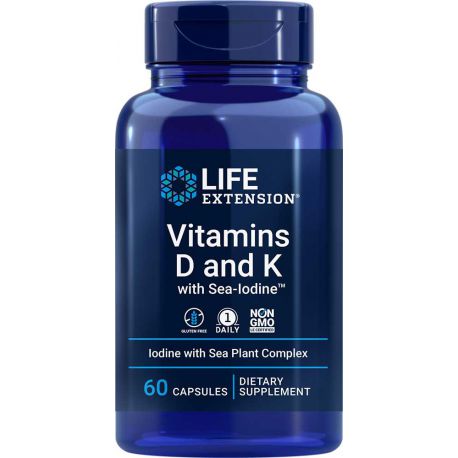 Vitamins D and K with Sea-Iodine™