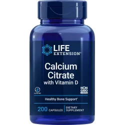 Citrate de calcium avec vitamine D