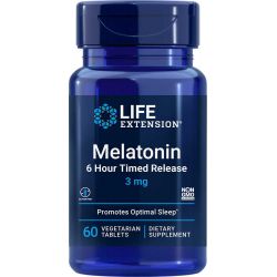 Melatonin 6 Hour Timed Release 3 mg