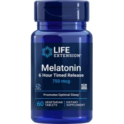 Melatonin 6 Hour Timed Release 750 mcg