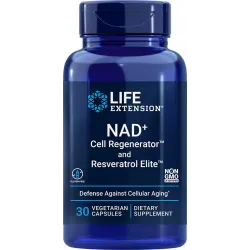 NAD + Cell Regenerator ™ Optimisé et Resvératrol Elite