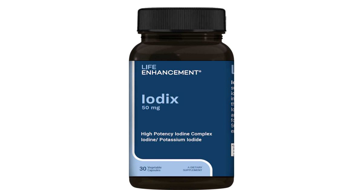 Iodine 50 mg clearance per day