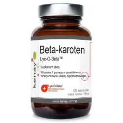 Beta - karoten Prowitamina A Lyc-O-Beta™, 60 kaps.