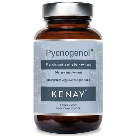 Pycnogenol® Ekstrakt z kory francuskiej sosny nadmorskiej, 30 kaps.